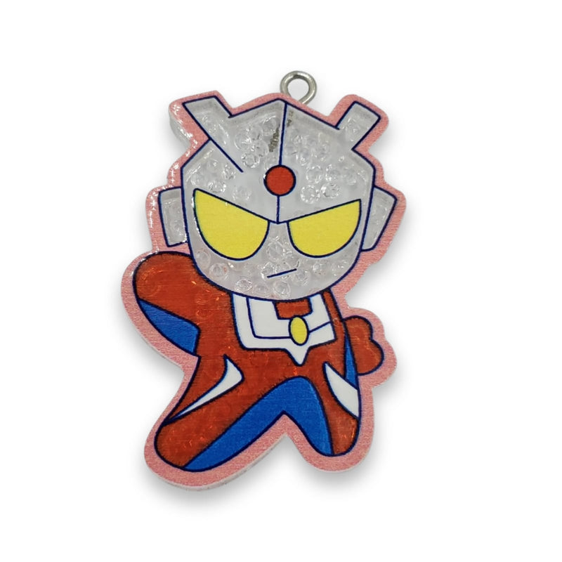 Dije Ultraman Zero de Acrílico con Armella acrilicos - Accesorios Rubi