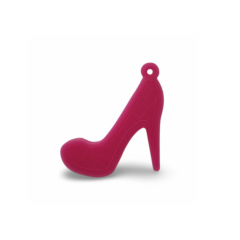 Dije Zapatilla Barbie de Acrílico Dije - Accesorios Rubi