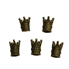 Corona alta de metal