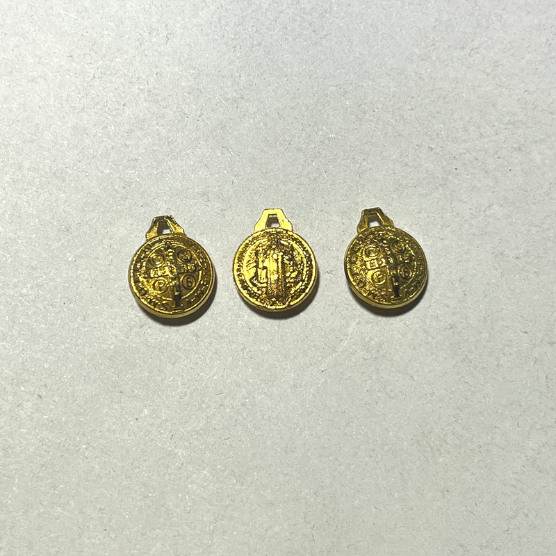 Dije San Benito burbuja metal 1