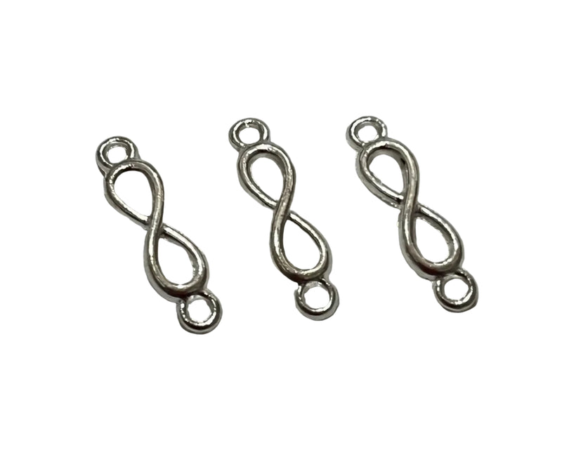 Dije Infinito Doble Ojal Metal