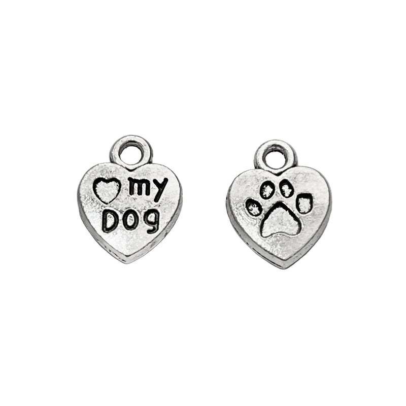 Dije Corazón My Dog metal