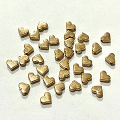 Dije Corazón Mini transversal metal