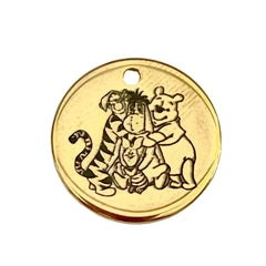 Dije de acero inoxidable colección amor