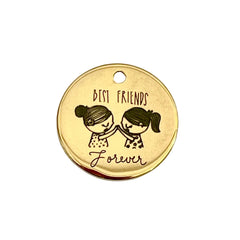 Dije de acero inoxidable colección amor