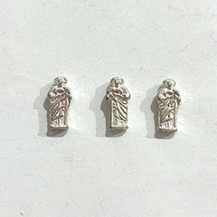 Dije San Judas Transversal Metal