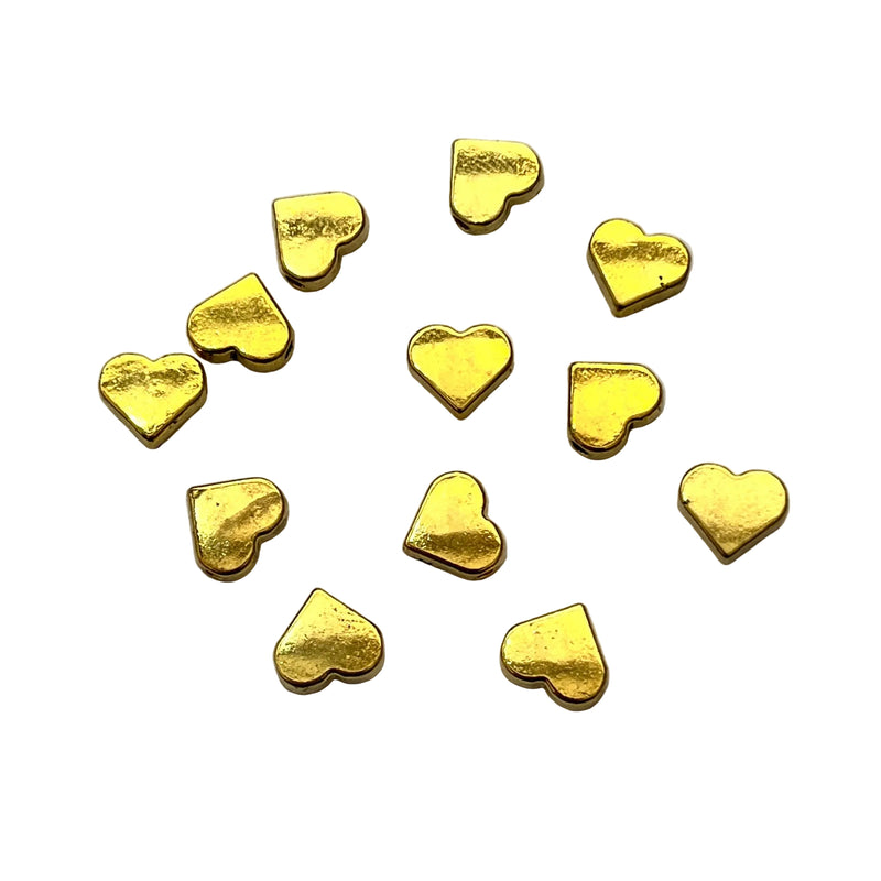 Dije Corazón XG transversal horizontal Metal