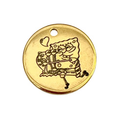 Dije de acero inoxidable colección amor