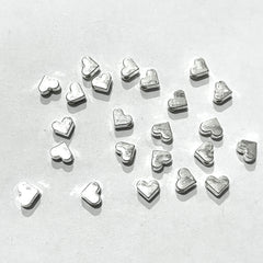 Dije Corazón Mini transversal metal