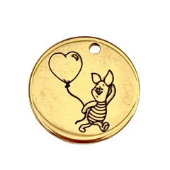 Dije de acero inoxidable colección amor