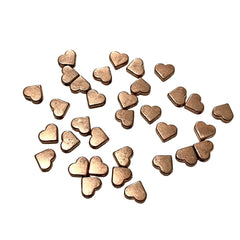 Dije Corazón XG transversal horizontal Metal