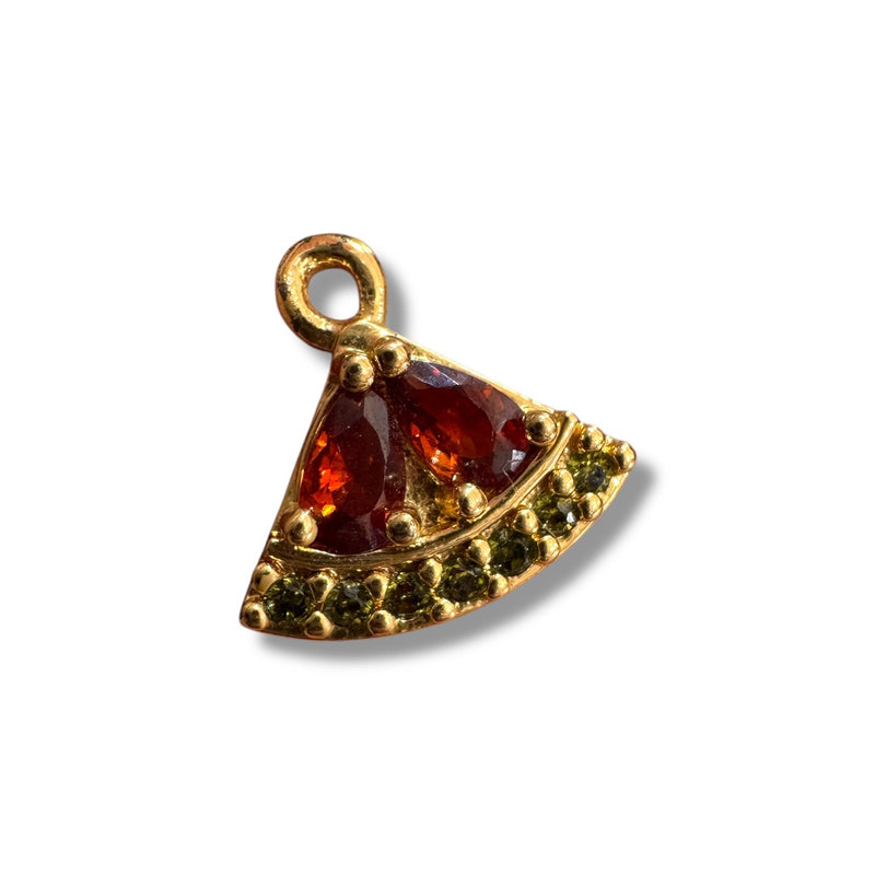 Dije Sandía Micropave Chapa 18K
