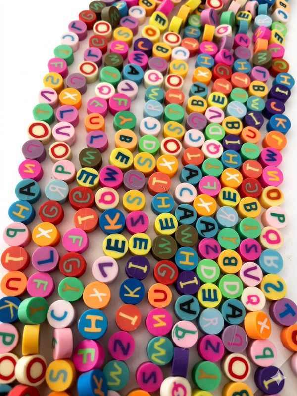 Fimo Letras Multicolor