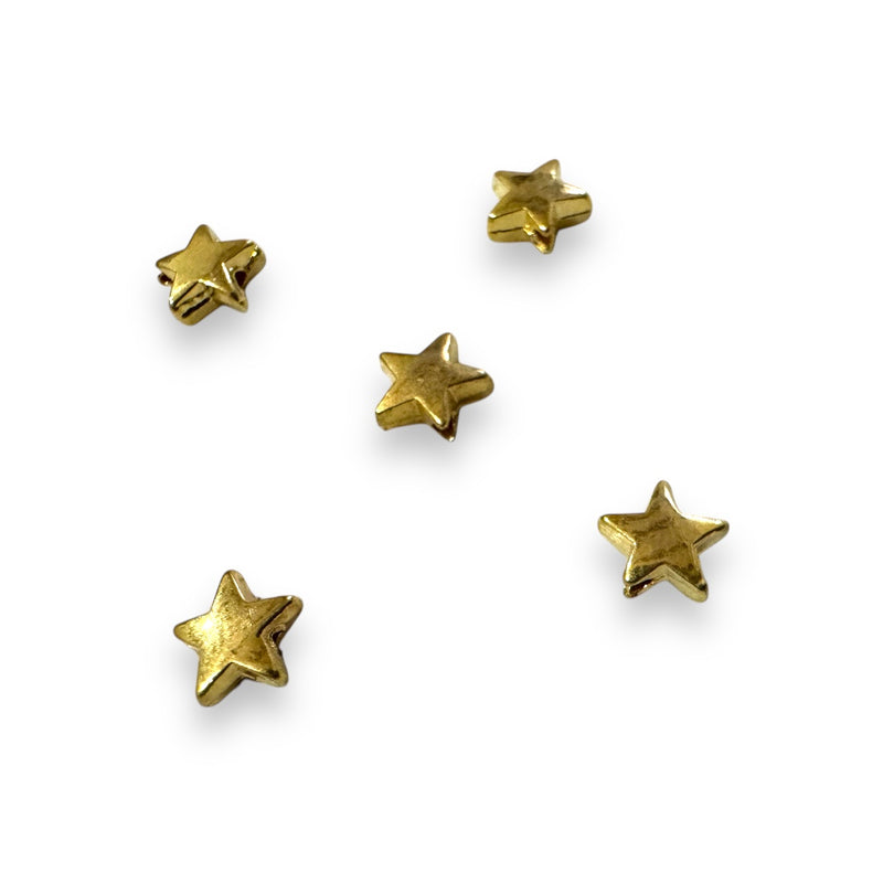 Dije Estrella  Mini Transversal 24K