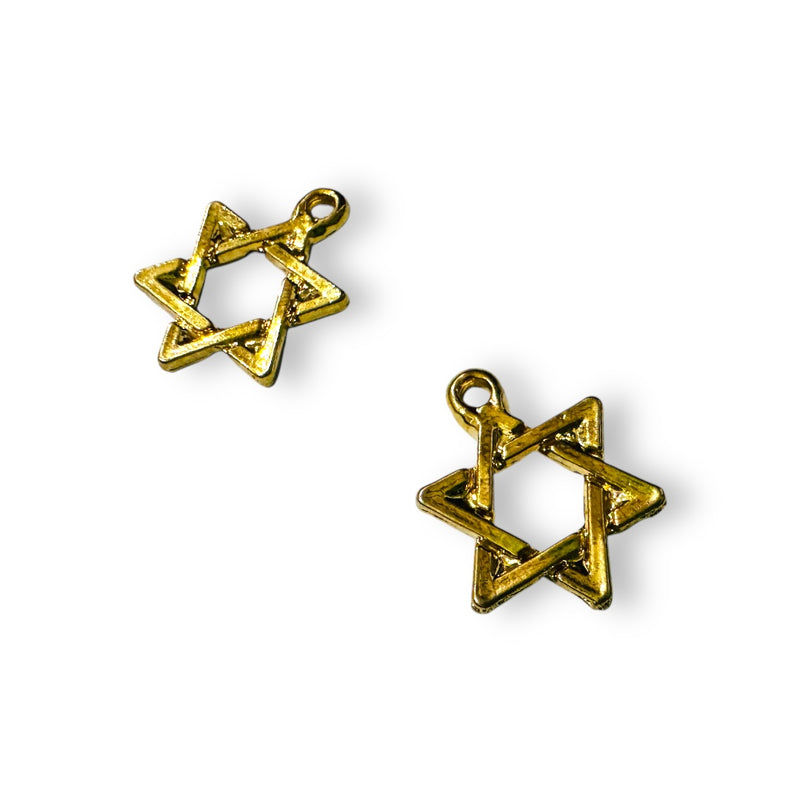 Dije Estrella de David 24K