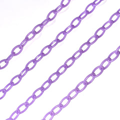 Cadena delgada de acrílico por tira