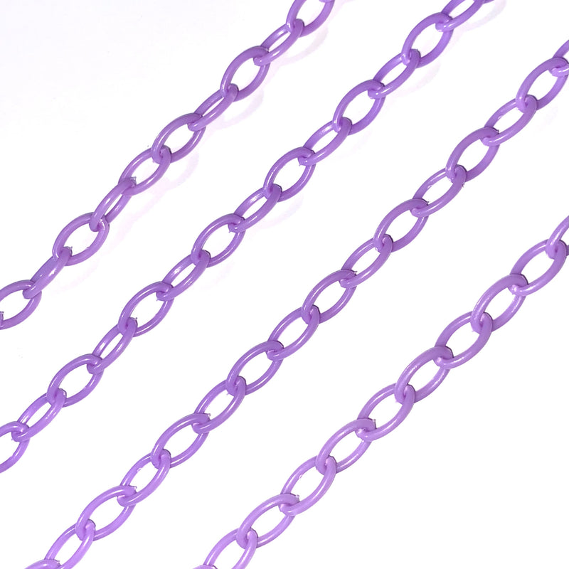 Cadena delgada de acrílico por tira