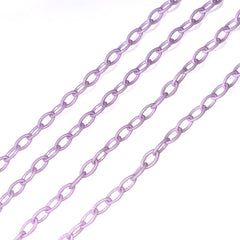 Cadena delgada de acrílico por tira