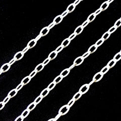 Cadena delgada de acrílico por tira