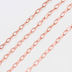 Cadena delgada de acrílico por tira