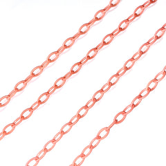 Cadena delgada de acrílico por tira