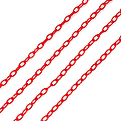 Cadena delgada de acrílico por tira