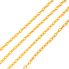 Cadena delgada de acrílico por tira