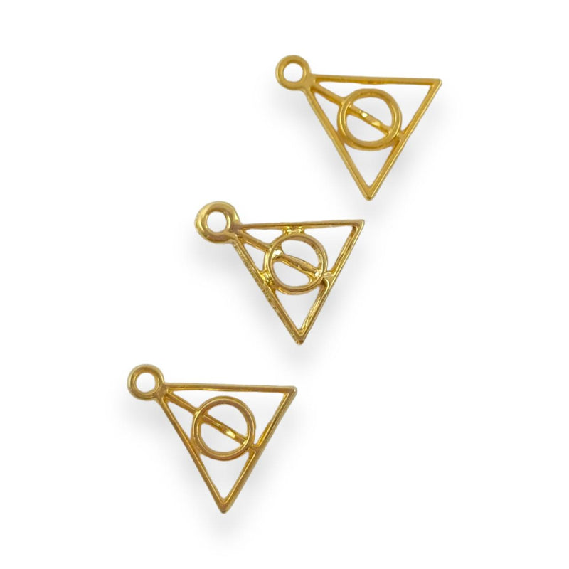 Dije Reliquias de la Muerte 24K Dije - Accesorios Rubi