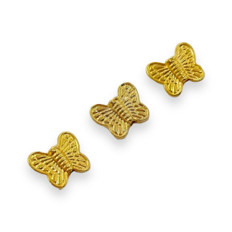 Dije Mariposa Transversal 2 24K Dije - Accesorios Rubi