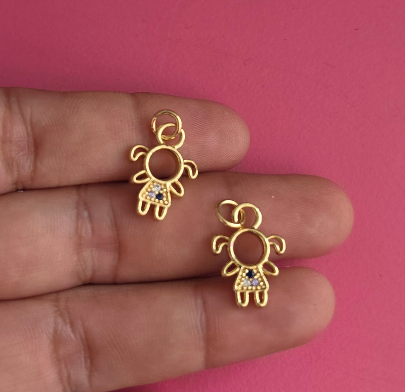 Dije Niña Micropave Chapa