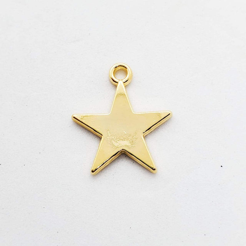 Dije Estrella Gde 24K Dije - Accesorios Rubi