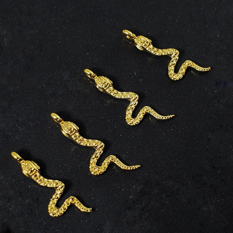 Dije Serpiente 24 K Dije - Accesorios Rubi