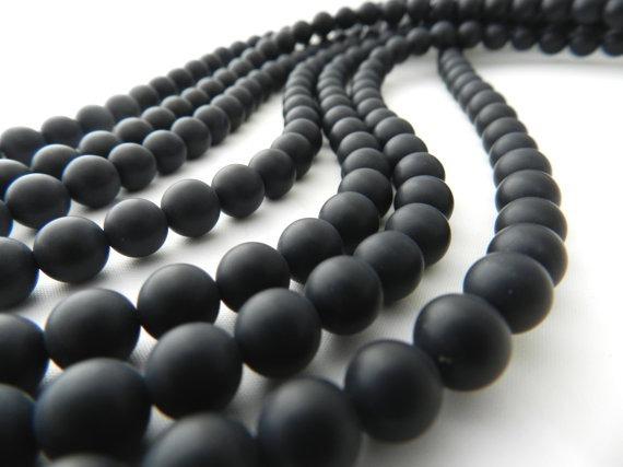Ónix mate negro Piedra natural - Accesorios Rubi