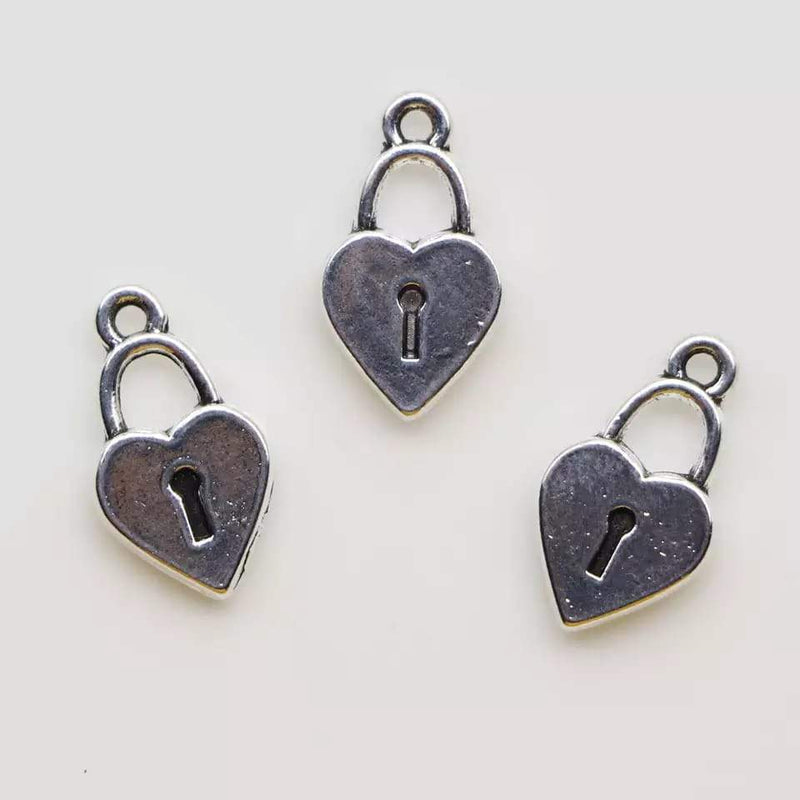 Dije Candado corazón Dije - Accesorios Rubi