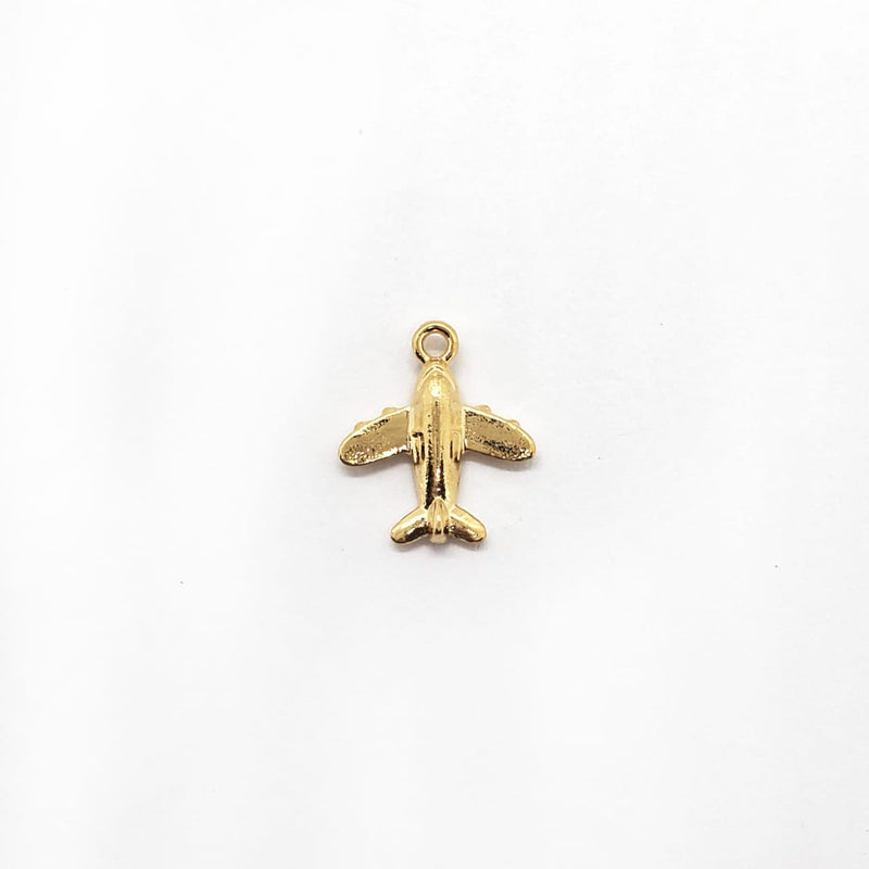 Dije Avión 2 24K Dije - Accesorios Rubi