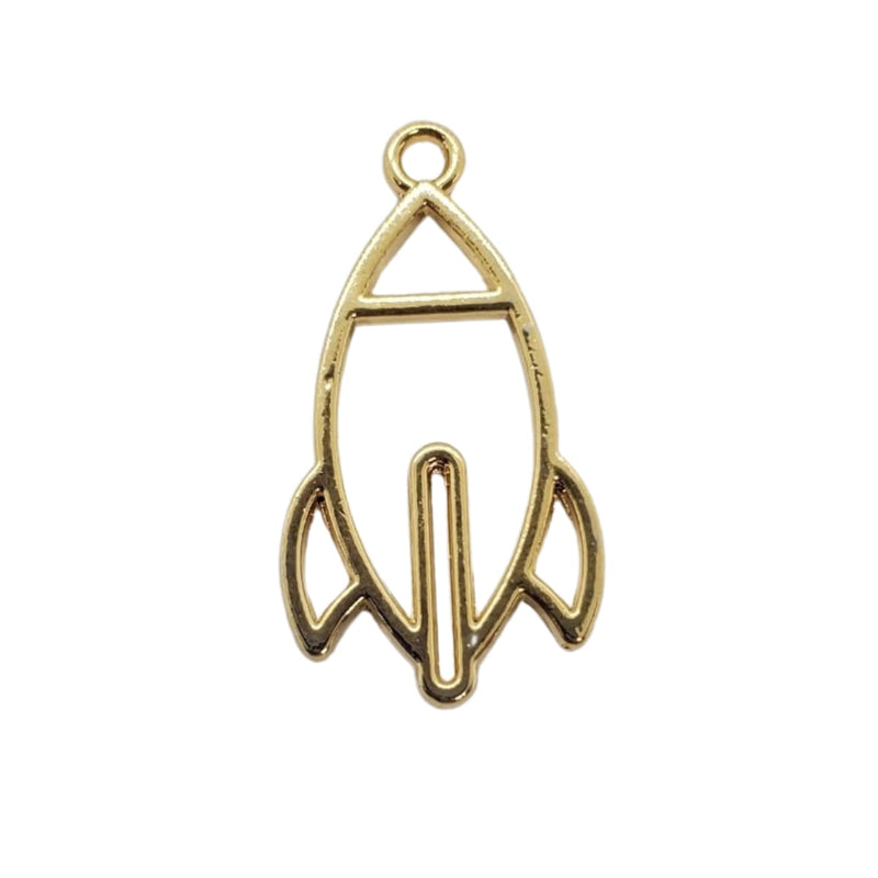 Dije Cohete 1 24K Dije - Accesorios Rubi