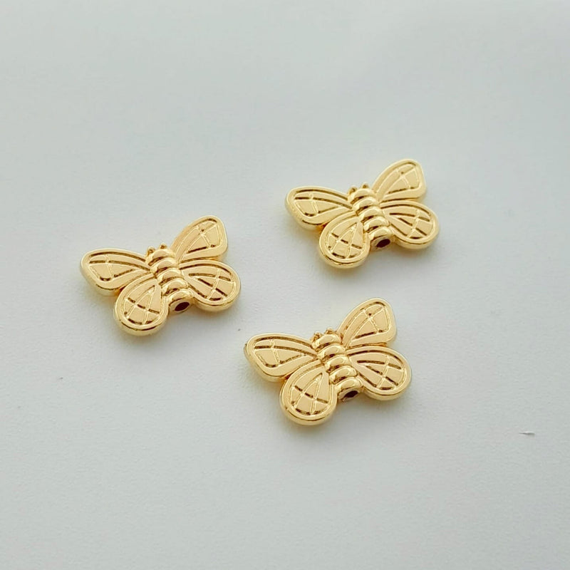 Dije Mariposa Transversal 1 24K Dije - Accesorios Rubi