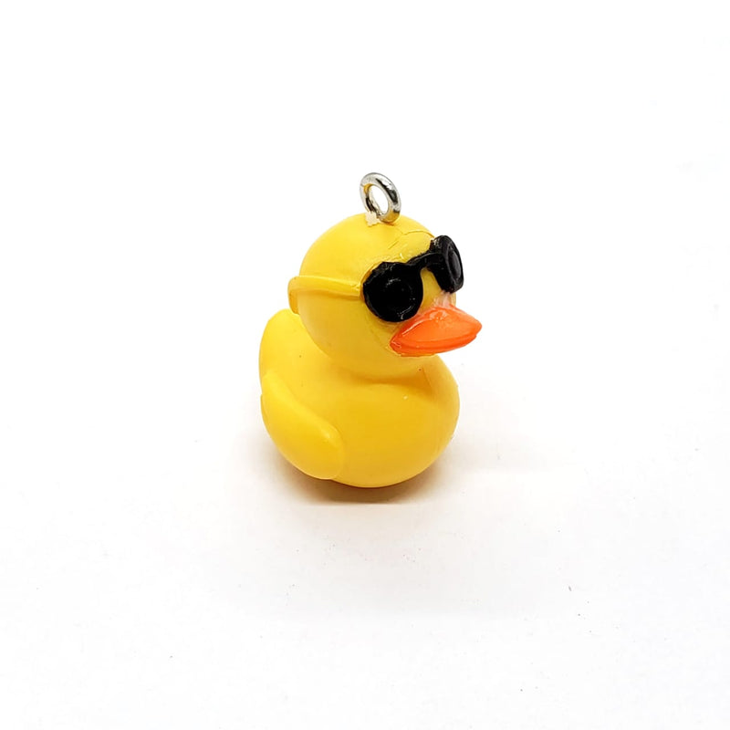 Dije Pato Amarillo con Lentes de Resina Dije - Accesorios Rubi