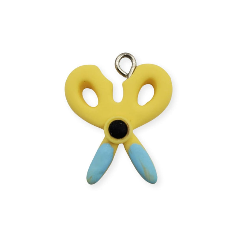 Dije Tijera Amarilla de Arcilla Dije - Accesorios Rubi