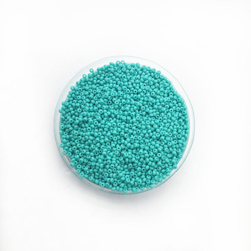 Chaquira calibrada 13/0 Menta Chaquira calibrada - Accesorios Rubi