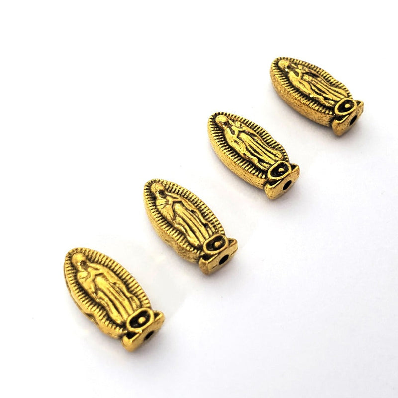Dije Virgen Mini Transversal Metal Dije - Accesorios Rubi