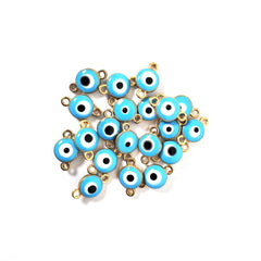 Dije Ojo Turco Doble Ojal - Accesorios Rubi