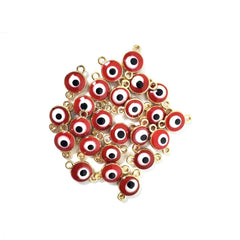 Dije Ojo Turco Doble Ojal - Accesorios Rubi