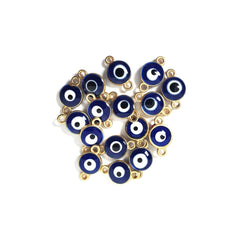 Dije Ojo Turco Doble Ojal - Accesorios Rubi