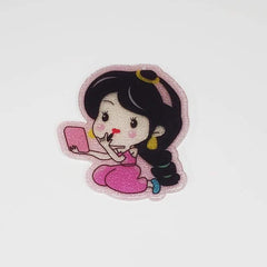 Dije Princesa de Acrílico - Accesorios Rubi