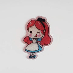 Dije Princesa de Acrílico - Accesorios Rubi